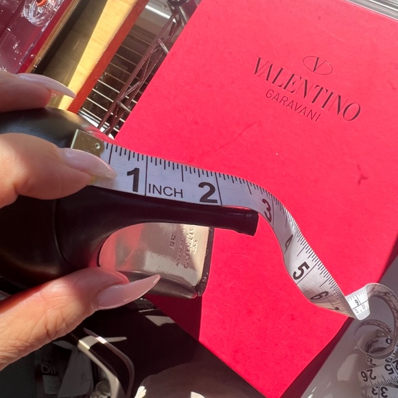 Valentino Rock Stud Kitten Heels - Picture 11 of 13